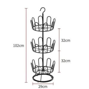 Multifunctional portable shoe rack