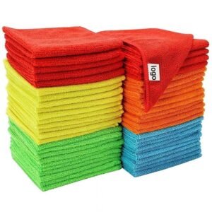 3pcs Rainbow Microfiber Cleaning Towel