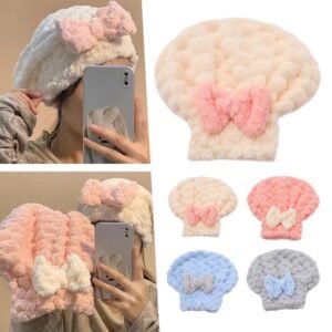 Super Absorbent Towel hair bonnet