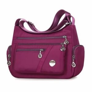 Waterproof side bag - wine